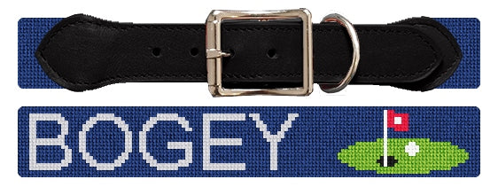 Custom Needlepoint Dog Collar