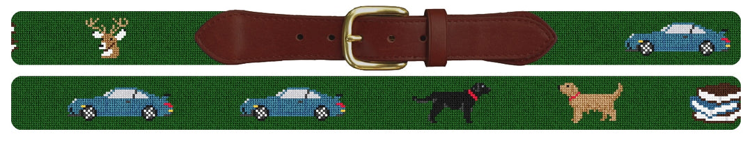 Custom Needlepoint Belt