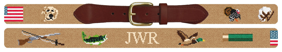 Custom Needlepoint Belt
