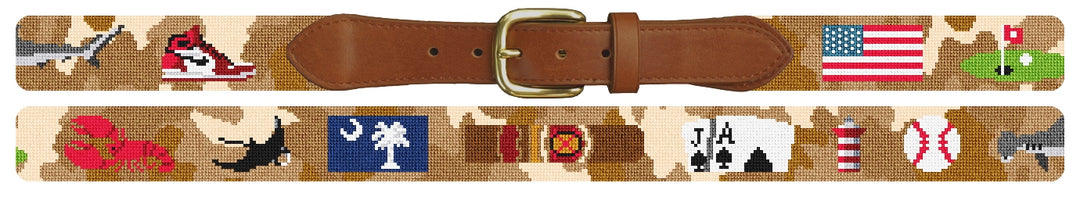 Custom Needlepoint Belt