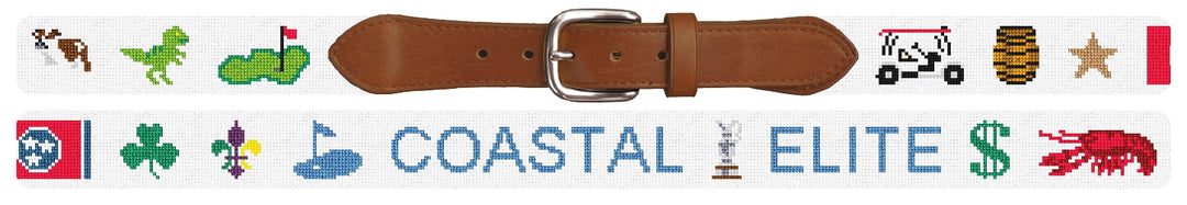 Custom Needlepoint Belt