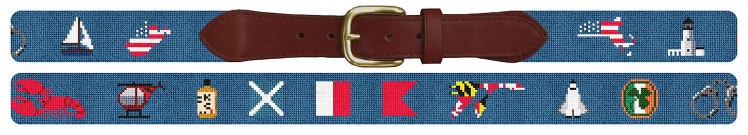 Custom Needlepoint Belt