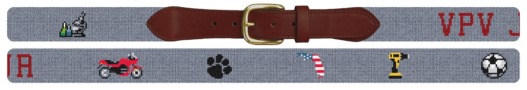 Custom Needlepoint Belt