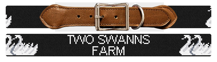 Custom Needlepoint Dog Collar