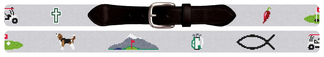 Custom Needlepoint Belt