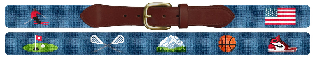 Custom Needlepoint Belt
