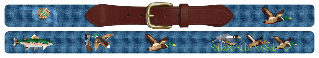 Custom Needlepoint Belt