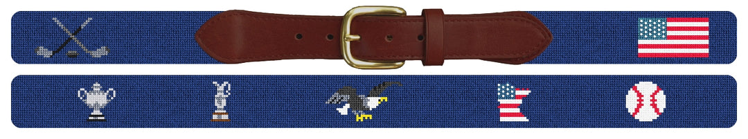 Custom Needlepoint Belt