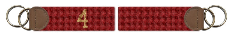 Custom Needlepoint Key Fob