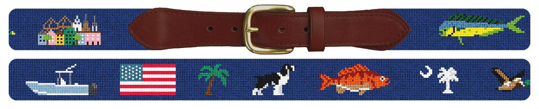 Custom Needlepoint Belt