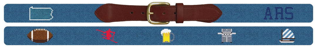 Custom Needlepoint Belt