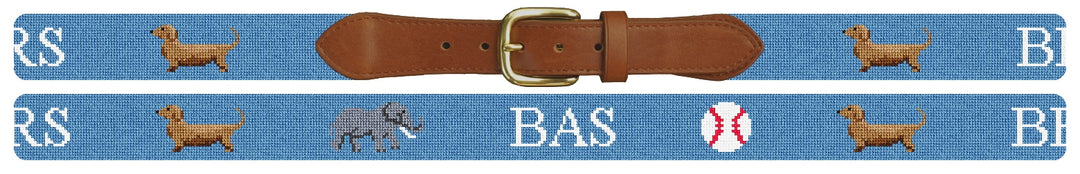 Custom Needlepoint Belt