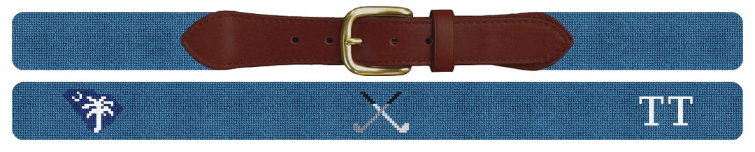 Custom Needlepoint Belt