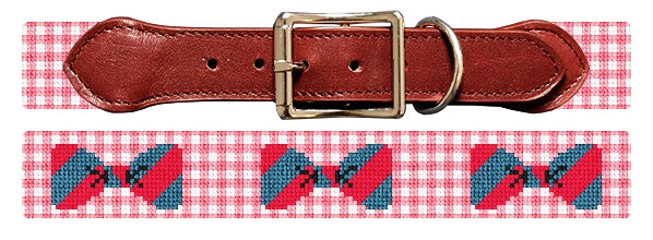 Custom Needlepoint Dog Collar