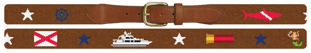Custom Needlepoint Belt