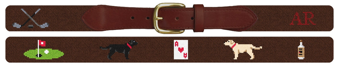 Custom Needlepoint Belt