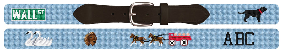 Custom Needlepoint Belt