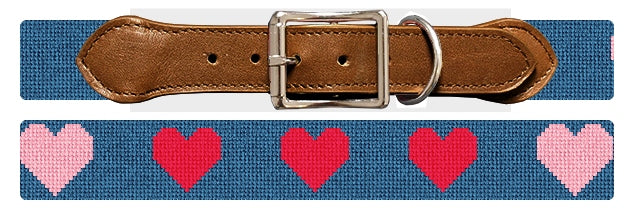 Custom Needlepoint Dog Collar