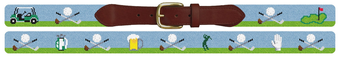 Custom Needlepoint Belt