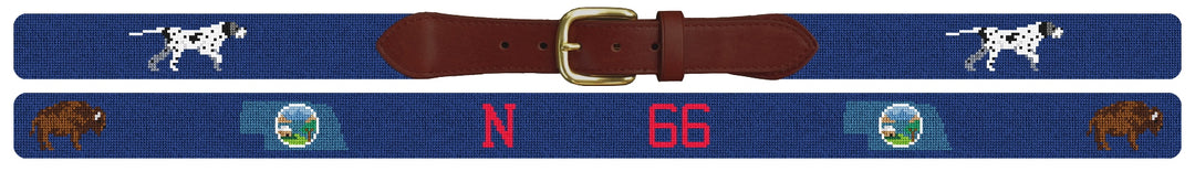 Custom Needlepoint Belt
