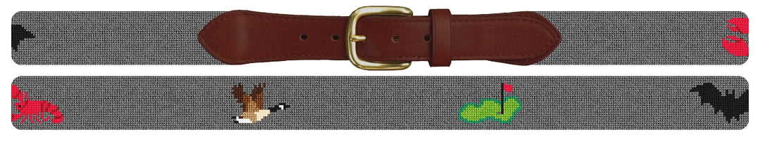 Custom Needlepoint Belt