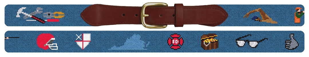 Custom Needlepoint Belt