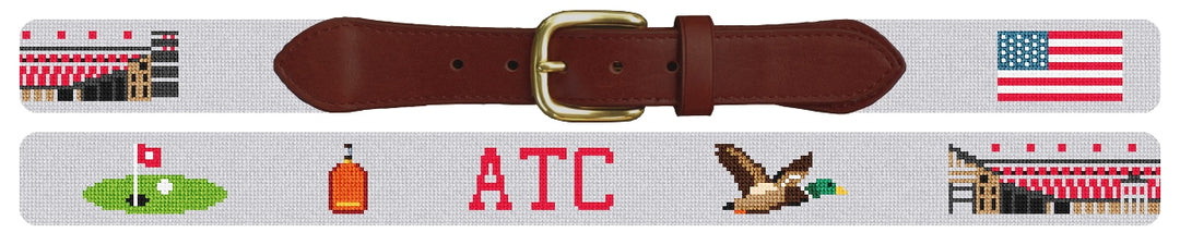 Custom Needlepoint Belt