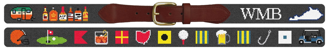 Custom Needlepoint Belt