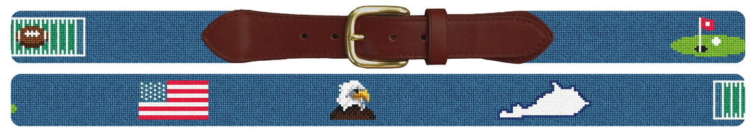 Custom Needlepoint Belt