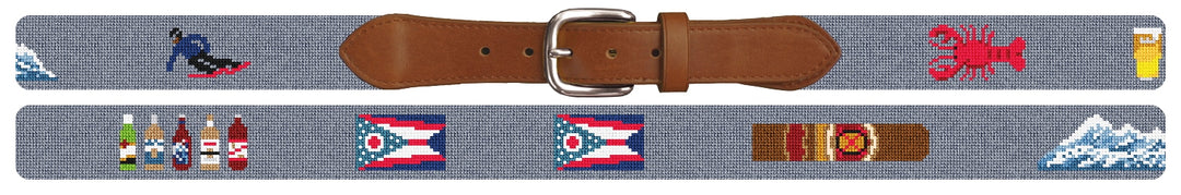 Custom Needlepoint Belt