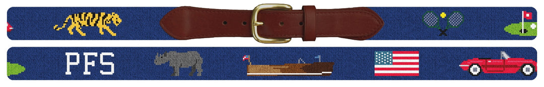 Custom Needlepoint Belt