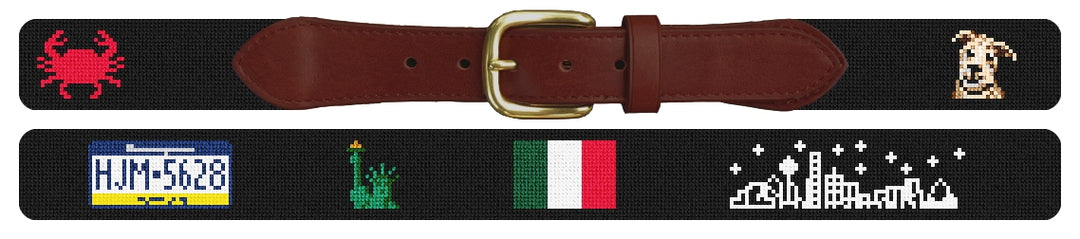 Custom Needlepoint Belt