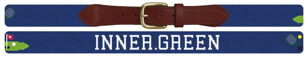 Custom Needlepoint Belt