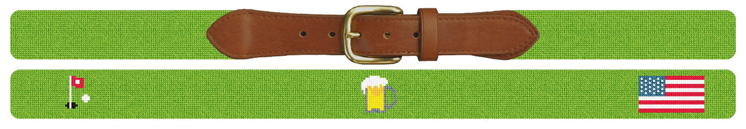 Custom Needlepoint Belt