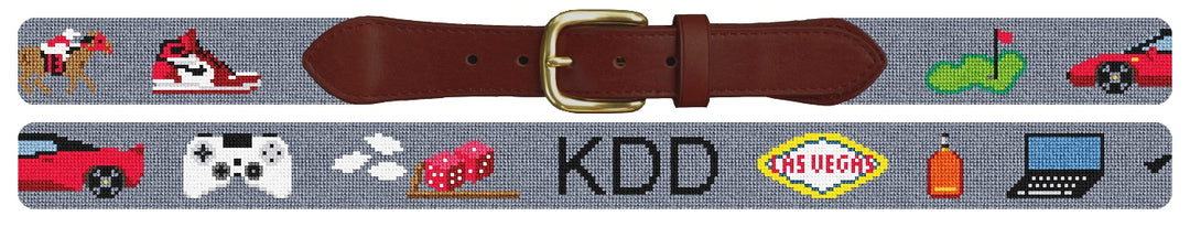 Custom Needlepoint Belt