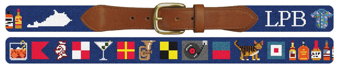 Custom Needlepoint Belt