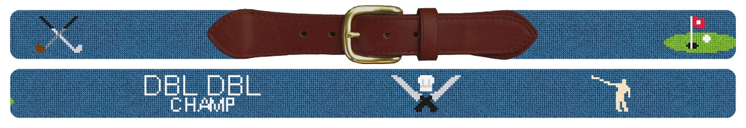 Custom Needlepoint Belt