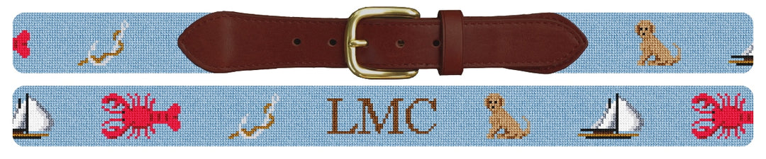 Custom Needlepoint Belt