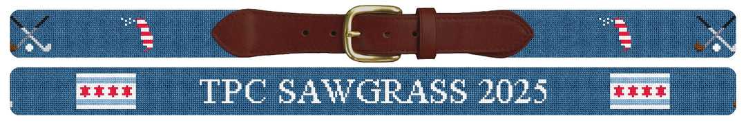 Custom Needlepoint Belt