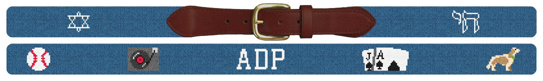 Custom Needlepoint Belt