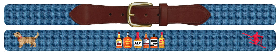 Custom Needlepoint Belt