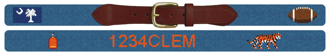 Custom Needlepoint Belt