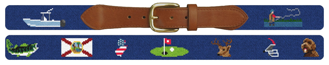 Custom Needlepoint Belt