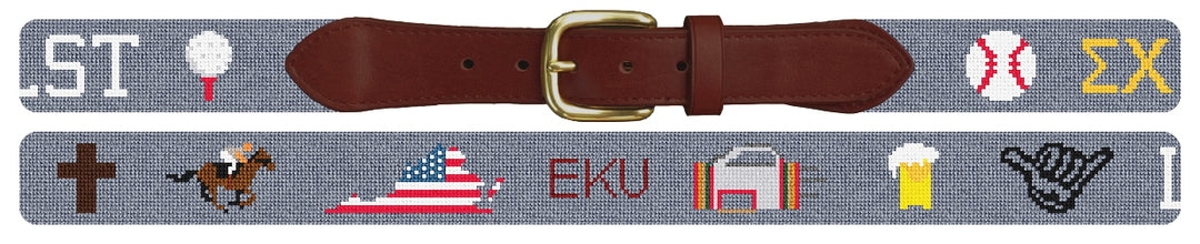 Custom Needlepoint Belt