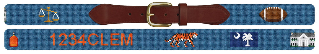 Custom Needlepoint Belt