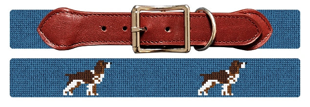 Custom Needlepoint Dog Collar