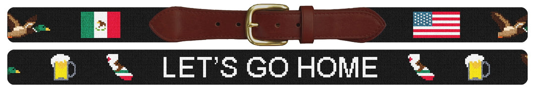 Custom Needlepoint Belt