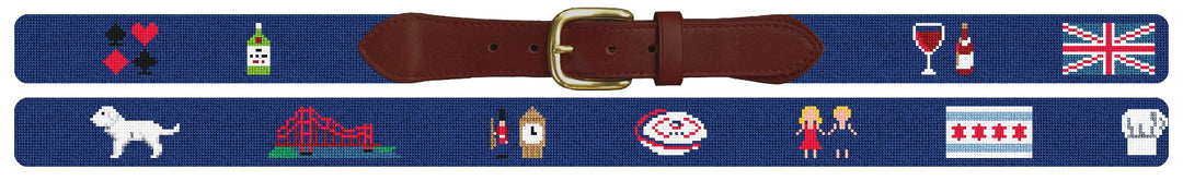 Custom Needlepoint Belt