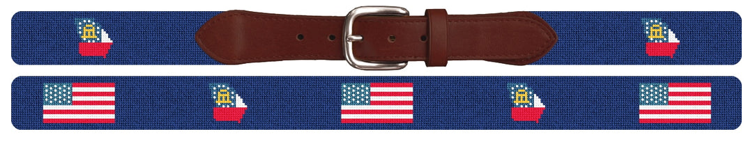 Custom Needlepoint Belt