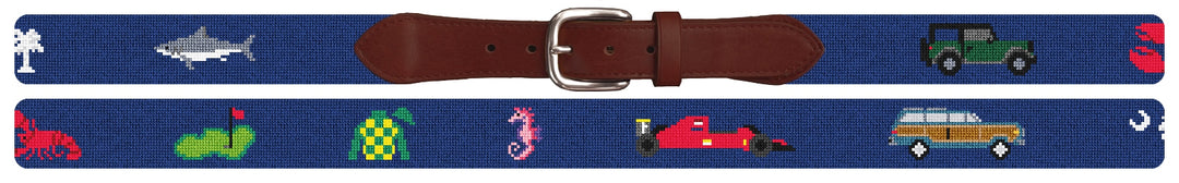 Custom Needlepoint Belt